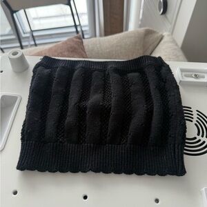 Yaya&CO crop knit tube top size M (fits like a small)